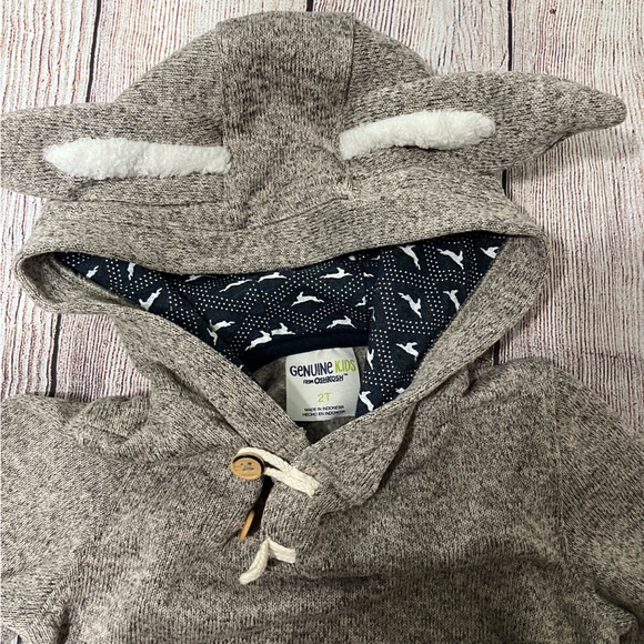 Toddler Boy Bunny Sweater - Picture 4 of 4